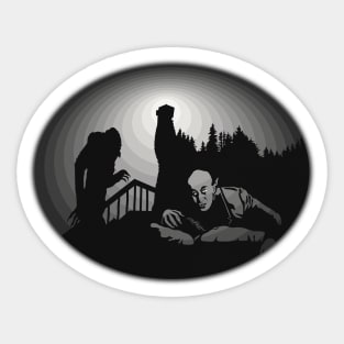 Nosferatu, a Symphony of Horror (Monochrome) Sticker